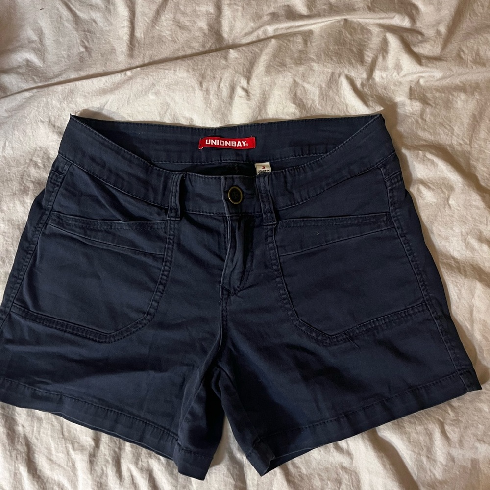 UNIONBAY Women's Navy Cargo Shorts